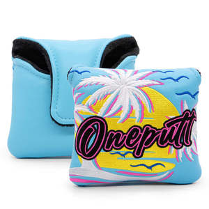 Custom Design Personalized Golf Headcover Putter Magnetic Golf Mallet Putter <b>Head</b> <b>Cover</b> - Product Image 1