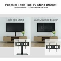 Support TV réglable en hauteur, stable, pour téléviseurs de 26 à 45 pouces, fournisseur de supports TV