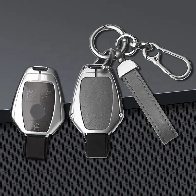 Para Mercedes Benz A200 aleación de zinc seda nuevos materiales buen precio cubierta de llave de coche personalizada