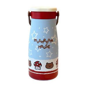 Cute Stainless Steel Thermos For Kids With Straw <b>Travel</b> Water Bottle Portable Insulated <b>Cup</b> For Children Summer 2025 - Product Image 2