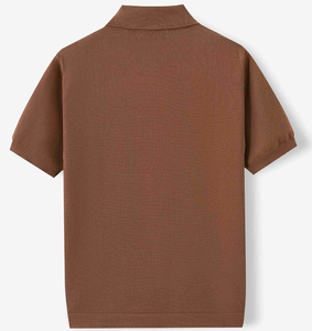 Polo de Jacquard de manga corta helado para <span class=keywords><strong>hombre</strong></span> de verano transfronterizo para <span class=keywords><strong>Amazon</strong></span> modelo SY0165 cárdigan elegante con solapa - Product Image 4