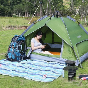 Tende pop-up pieghevoli di lusso leggere tenda da <span class=keywords><strong>campeggio</strong></span> per esterno per famiglie da 4 persone automatica per la <span class=keywords><strong>vendita</strong></span> di <span class=keywords><strong>campeggio</strong></span> - Product Image 3