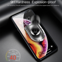 Direktverkauf ab Werk 9D Gehärtetes Glas Displayschutzfolie für iPhone X 6-12 & für Samsung Mobiltelefone Tablets Vollflächige Klebung