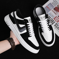 Chaussures de skate basses pour hommes, colorées, à lacets, respirantes, avec semelle extérieure en caoutchouc et semelle intérieure en EVA, pour la marche quotidienne – Vente chaude