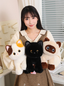 Peluche de <span class=keywords><strong>Gato</strong></span> Calico Personalizado - Muñeco de <span class=keywords><strong>Gato</strong></span> de Peluche Personalizable OEM/ODM, Peluche de <span class=keywords><strong>Gato</strong></span> Realista y Adorable para Regalos y Marca - Product Image 4