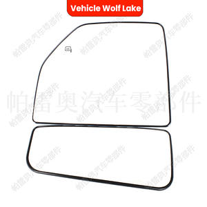 Juego de espejos retrovisores para vehículo Wolf Lake, para Ford F150 F250 F350 F450 F550 2017 2018, ABS, forma irregular - Product Image 4