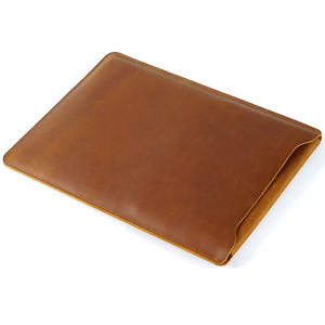 AIGUONIU nuovo stile Vintage in vera pelle di vacchetta custodia custodia custodia per Laptop 12 \ "13 \" <span class=keywords><strong>14</strong></span> \ "<span class=keywords><strong>Macbook</strong></span> <span class=keywords><strong>Pro</strong></span> Sleeve - Product Image 5