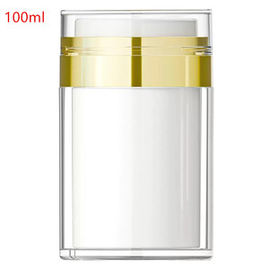15G 30G 50G 100G Nhựa Vàng Acrylic Rỗng Không Có Không Khí Nhũ Tương Bơm Chai Chân Không Nhũ Tương Kem Trên Khuôn Mặt Jar - Product Image 5