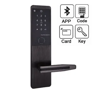 Udohowe数字应用程序控制前门锁Wifi智能布尔门锁用于住宅家庭办公室