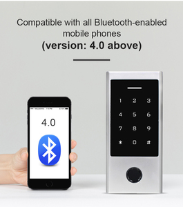 Tuya or TT <strong>Lock</strong> APP EM/MF Card Reader <strong>Touch</strong> Screen Fingerprint Smart <strong>Access</strong> Control Keypad - Product Image 3