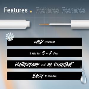 ODM Service All-Day Hold-Juego de pestañas impermeables y a prueba de sudor pegado y sellado - Product Image 3