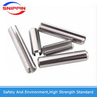 M1 M1.5 M2 M2.5 M3 M4 M5 M6 M8 M10 201 baja tahan karat DIN1481 paralel Dowel elastis silinder Cotter berlubang Pin musim semi