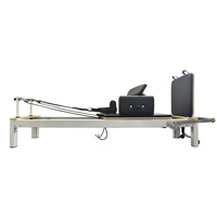Lit de Pilates pliable en bois de chêne, multifonctionnel et portable, pour le remodelage corporel, machine de yoga pour la remise en forme, la salle de sport, la maison et le studio