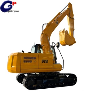 Excavadora de cadenas de 15 toneladas, cazo de 0.56m³, radio de excavación de 8.2m, 360° °   Rotación, Enganche Rápido Hidráulico. - Product Image 1