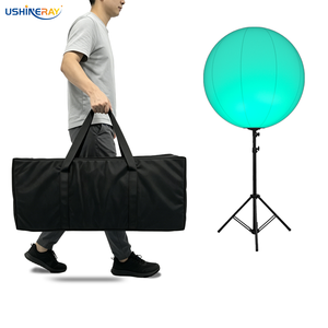 Inflatable Tripod Mounted Rgb Led <b>Balloon</b> Light Tower 100w 200w Fast Setup Colorful Working Lamp For Parties Events - Product Image 1