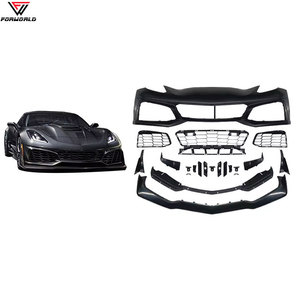 Fabrication de l'ancien au nouveau pour Chevrolet <span class=keywords><strong>Corvette</strong></span> C7 ZR1 Kit d'accessoires Kit de carrosserie avec pare-chocs avant - Product Image 1