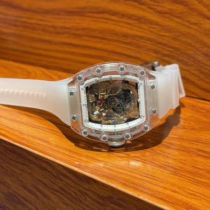 Montre mécanique transparente pour homme, design Dragon Doré 3D, cadran squelette, montre-bracelet de luxe tendance - Grande Vente - Product Image 6