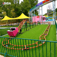 Manège de montagnes russes de qualité supérieure pour enfants, manège de montagnes russes non motorisé pour les parcs de loisirs et les zones de jeux en plein air