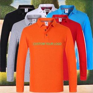 เสื้อเชิ้ตแขนยาวผู้ชายแบรนด์ LP คุณภาพสูง ปักโลโก้ตามสั่ง ระบายอากาศได้ดี ผ้าถักเนื้อผสมโพลีเอสเตอร์/คอตตอน สไตล์ลำลอง - Product Image 2