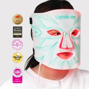 Popular Regenerate Collagen Currentbody Red Light Relieves Wrinkles Red Light Therapy LED Face Mas Makes Skin Tender Smooth