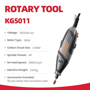 Herramienta Rotatoria de Velocidad Variable Tipo <span class=keywords><strong>Dremel</strong></span>, Mini Amoladora Manual con Accesorios para Pulir, Cortar y Esmerilar - Product Image 1