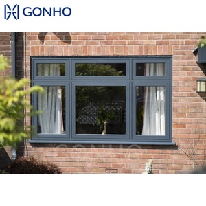 Cửa sổ kính hai lớp cách âm với cửa sổ bảo mật màn hình cửa sổ kiểu Đức - Product Image 3