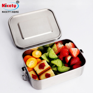 Edelstahl Snack Container Lunchbox aus Edelstahl mit <span class=keywords><strong>2</strong></span>/<span class=keywords><strong>3</strong></span> Fächern - Product Image 6