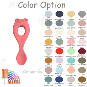 Children Weaning Feeding Supplies Eco-friendly Bpa Free <b>Silicone</b> Baby Feeding Set for Kids with <b>Silicone</b> Cup Bib Plate Spoon - Product Image 6