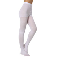 Bas de compression athlétiques blancs personnalisés pour infirmières, chaussettes anti-embolie pour femmes, compression 15-20 mmHg, collants de circulation