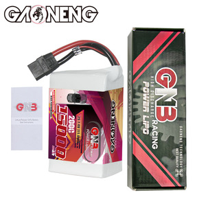 แบตเตอรี่ลิเธียมโพลิเมอร์ GNB GAONENG 15000mAh 15AH 2S 7.4V 200C XT90 สำหรับรถบังคับวิทยุ รถแข่งดราก์ แพ็คซอฟท์ พลังงานสูง ความเร็วสูง - Product Image 6