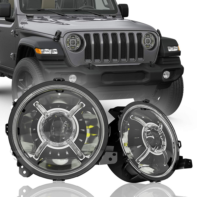 ラングラー　ルビコン　純正ヘッドライト美品 Jeep JLラングラー ルビコン ヘッドライト ハロゲン 【公式通販】