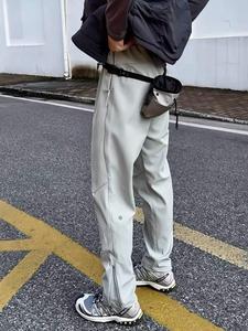 <span class=keywords><strong>Pantalon</strong></span> droit pour <span class=keywords><strong>homme</strong></span>, <span class=keywords><strong>taille</strong></span> mi-<span class=keywords><strong>haute</strong></span>, décontracté, d'été, pour l'extérieur, en tissu laminé léger, séchage rapide, respirant, <span class=keywords><strong>haute</strong></span> élasticité - Product Image 2