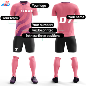 Maillots de football respirants vierges en polyester de la meilleure qualité uniformes de football personnalisés à gratter - Product Image 2