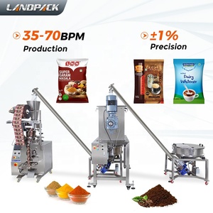 เครื่องบรรจุภัณฑ์แบบอัตโนมัติเต็มรูปแบบขนาดเล็กสำหรับบรรจุ<span class=keywords><strong>ผง</strong></span>นม <span class=keywords><strong>ผง</strong></span>ซักฟอก เครื่องเทศ ความเร็วสูง พร้อมปิดผนึก ติดฉลาก บรรจุในถุง/ฟอยล์/กระดาษ - Product Image 1