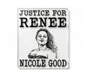 Nuevo Diseño: Charm de Acrílico para Zapatos Justice for Tenee Nicole Good, Charm para Zapatos Renee Nicole Good para Clog - Product Image 1
