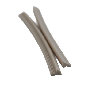 Bande d'étanchéité en caoutchouc silicone <span class=keywords><strong>de</strong></span> qualité alimentaire sur mesure, profil triangulaire <span class=keywords><strong>de</strong></span> précision, pour <span class=keywords><strong>joint</strong></span> <span class=keywords><strong>de</strong></span> <span class=keywords><strong>porte</strong></span>/fenêtre/réfrigérateur, extrudée - Product Image 1