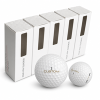 Balles de golf Surlyn 2 pièces durables 392 fossettes pour practice, tournoi, logo personnalisé, OEM, vente en gros