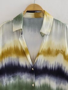 Camicetta a maniche lunghe ricamata nuova 2024 vendita calda camicette etniche da <span class=keywords><strong>donna</strong></span> camicette a scollo a V camicie top e gonne <span class=keywords><strong>abbigliamento</strong></span> - Product Image 3