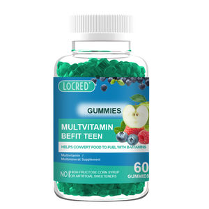 Vente en gros en usine Teen <span class=keywords><strong>Multivitamin</strong></span> Gummy Grow up Forte saveur de fruits 60 pièces - Product Image 2