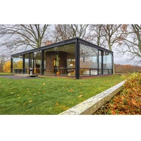 Serre d'hiver en verre et alliage d'aluminium extrudé, designs de jardins d'hiver, topiaire pour usage hôtelier, isolation thermique et phonique, écologique