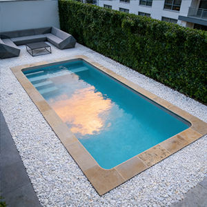 Piscines en fibre de verre pour usage extérieur, piscines enterrées sur mesure pour les complexes hôteliers et les hôtels, faciles à installer et à entretenir - Product Image 4