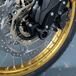 Protezione Anticaduta per Asse Anteriore e Forcellone Moto, Compatibile con Honda XL750 <span class=keywords><strong>Transalp</strong></span> 750 XL 750 2023-2025 - Product Image 2