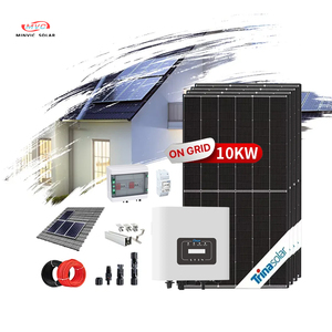 ระบบโซลาร์เซลล์ออนกริด Deye ชุดอุปกรณ์ DIY ครบชุด 10kW สำหรับบ้าน ชุดระบบพลังงานแสงอาทิตย์ 400w สำหรับบ้าน ชุดอุปกรณ์พลังงานบ้าน Deye - Product Image 2
