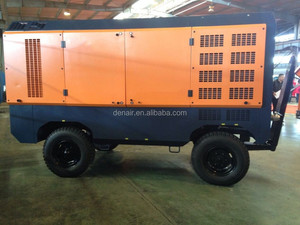 เครื่องอัดอากาศเคลื่อนที่สำหรับงานหนักอุตสาหกรรม 900 - 1500 CFM - Product Image 4