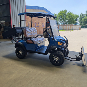 Chariot de golf électrique multifonctionnel HKBG 2026 (version avec chasse-neige et benne auto-déchargeante) - Product Image 4