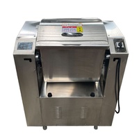 Mélangeur à pâte commercial de 50 kg, machine à moteur pour une production de masse efficace dans les boulangeries et les restaurants
