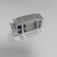 Tengshuo Connecteur de joint de colonne centrale dissimulé pour accessoires de porte coulissante, moderne, fin, durable, en aluminium 6063-T5, pour hôtel