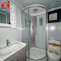 Maison mobile modulaire moderne de luxe, extensible, préfabriquée, 20FT/40FT, maisons conteneurs pliables pas chères, préfabriquées