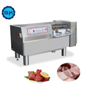 Nueva Máquina Cortadora Industrial <span class=keywords><strong>de</strong></span> Acero Inoxidable Ajustable para Cortar Pollo, Pescado y Carne Congelados, Cortadora Automática Chicago - Product Image 1