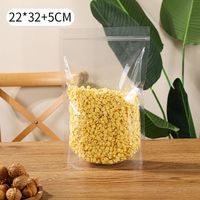 Sac cadeau artisanal givré portable à huit côtés, réutilisable, avec fermeture éclair, personnalisable, en aluminium laminé, pour spécialités de noix et collations.